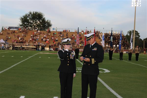 CADET SIMMONS AWARDED LEGION OF VALOR BRONZE CROSS FOR ACHIEVEMENT 27 AUG